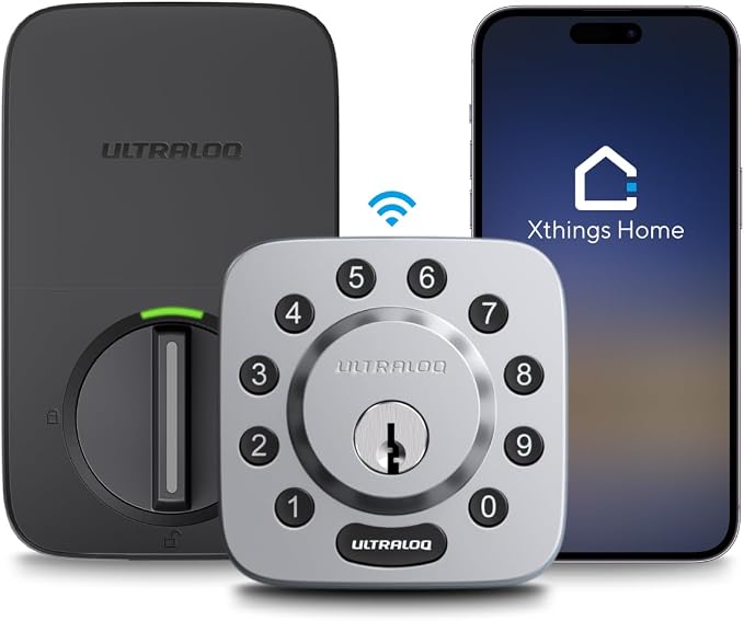 ULTRALOQ U-Bolt WiFi Smart Lock by ULTRALOQ