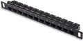 GeeekPi 12 Port Patch Panel, 10inch 0.5U CAT6 Network Patch Panel by GeeekPi