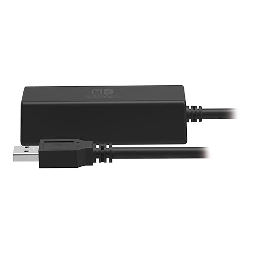 Nintendo Switch Wired Internet LAN Adapter by HORI Officially Licensed by - Image 4