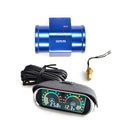2-in-1 Auto Car LCD Meter Digital Voltage Water Temperature Fuel Gauge by ZHSYMX