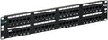 ICC CAT5e Patch Panel, UL Listed & PoE++ Rated Gigabit Applications, Rackmount by ICC