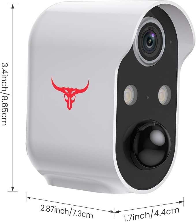 1080P Wireless Security Camera Outdoor, Battery Powered, AI Human Detection - Image 4