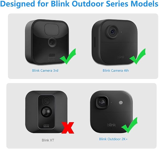 All-New Blink Outdoor Camera Surveillance Mount, 3 Pack Weatherproof Protective - Image 2