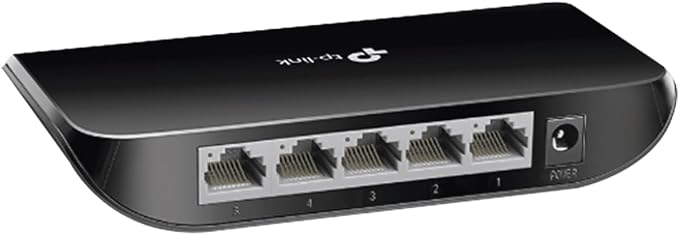 TP-Link 5 Port Gigabit Ethernet Network Switch | Plug and Play | Desktop or - Image 2