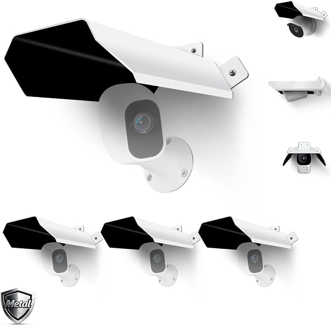 OOSSXX Universal Outdoor Security Camera Sun Rain Cover Shield by OOSSXX