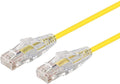 Monoprice Cat6 2ft Yellow Component Level Patch Cable UTP 28AWG 550MHz Pure by Monoprice