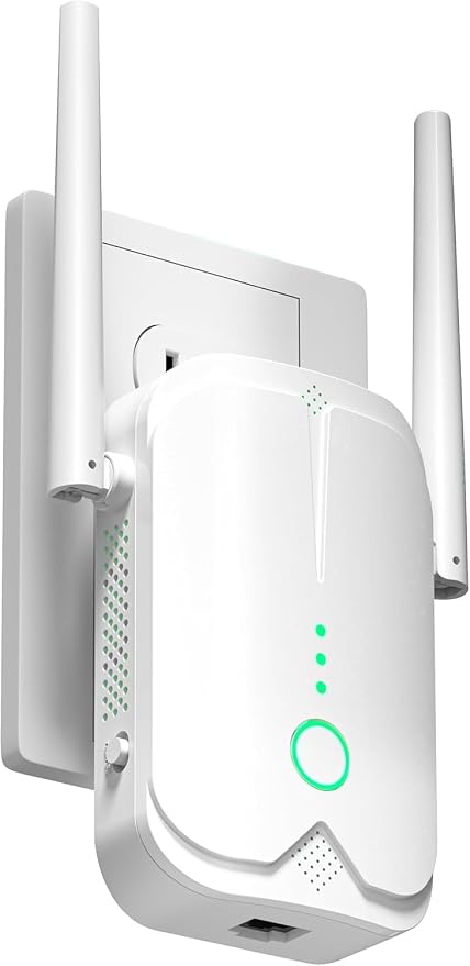 WiFi Extender Signal Booster Up to 9000sq.ft and 55 Devices, WiFi Range Extender by Jancane