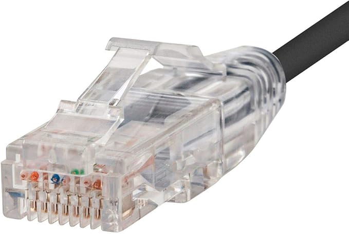 Monoprice Cat6 2ft Black Component Level Patch Cable UTP 28AWG 550MHz Pure Bare - Image 3