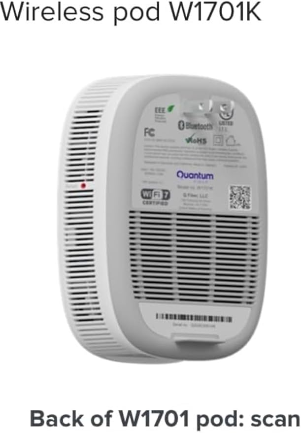 Centurylink Quantum Fiber WiFi-7 Network W1701k Wireless POD Beacon Extender - Image 2