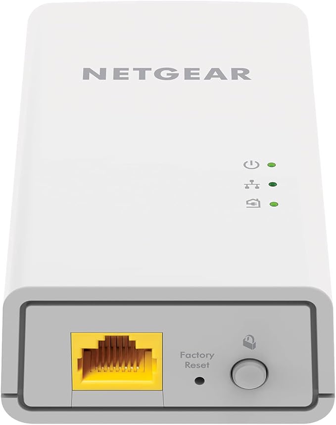 NETGEAR Powerline Adapter Kit, 1000 Mbps Wall-Plug, 1 Gigabit Ethernet Ports - Image 3