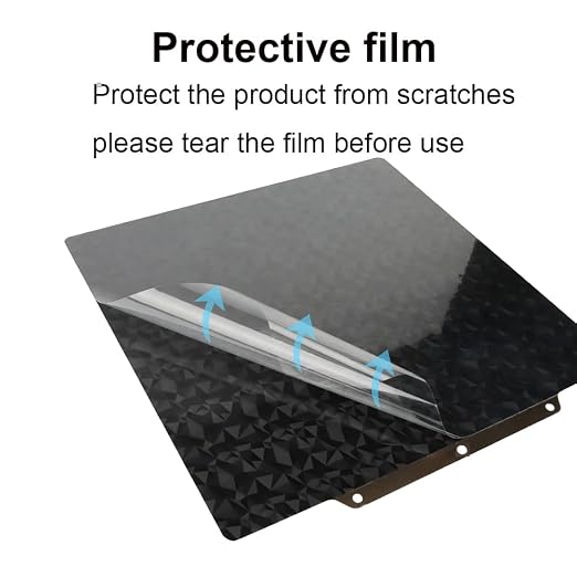 HzdaDeve Build Plate for Adventurer 5M/5M Pro/AD5X Double Sided Textured PEI - Image 3