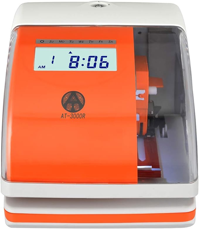 AT-3000R Allied Time USA Digital Time Clock and Date Stamp | Perfect - Image 3