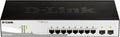 D-Link 10-Port Gigabit Smart Managed Switch | 8 GbE + 2 SFP Ports | L2+ | VLANs by D-Link
