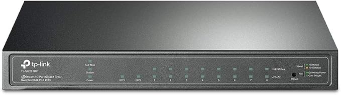 TP-Link TL-SG2210P V3 | Jetstream 8 Port Gigabit Smart Managed PoE Switch | 8 - Image 7