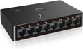 8-Port Gigabit Easy Smart Managed Ethernet Switch | Plug & Play Network Hub by STEAMEMO