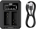 JJC DMW-BLG10 DMW-BLE9 Battery Charger USB Dual Slot by JJC