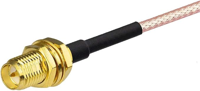 Bingfu WiFi Antenna Extension Cable RP-SMA Male Right Angle to RP-SMA Female - Image 5