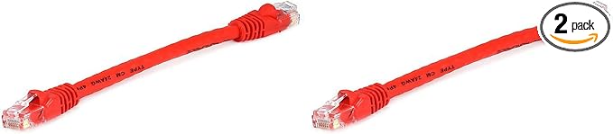 Monoprice 0.5FT 24AWG Cat6 550MHz UTP Ethernet Bare Copper Network Cable by Monoprice