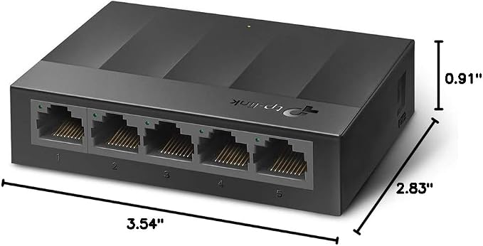 TP-Link Litewave 5 Port Gigabit Ethernet Switch | Desktop Ethernet Splitter | - Image 4
