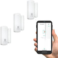 YoLink LoRa Smart Door & Window Sensor 3-Pack: Door Left-Open Reminders by YoLink