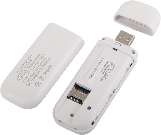 150Mbps 4G LTE Adapter, USB Network Pocket Router Modem Stick, Plug and Play - Image 9