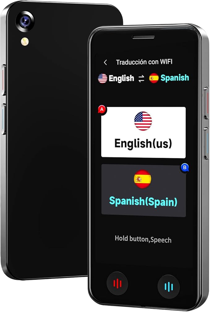 Language Translator Device No WiFi Needed, Instant Pocket AI Translator by BSTBOO