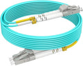 500ft OM3 Multimode Fiber LC to LC, Fiber Patch Cable Duplex, Options 7in~500ft by RamboCables