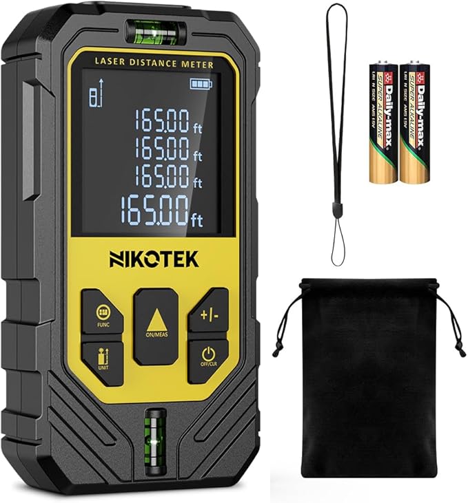 Laser Measure, NIKOTEK Laser Distance Meter by Nikotek