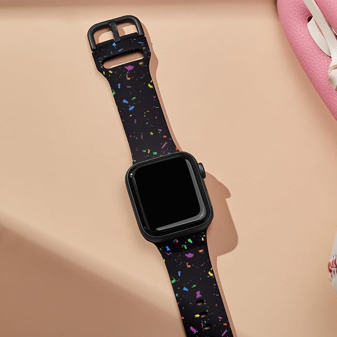 Sport Band Compatible with Apple Watch Bands 49mm 46mm 45mm 44mm 42mm 41mm 40mm - Image 4