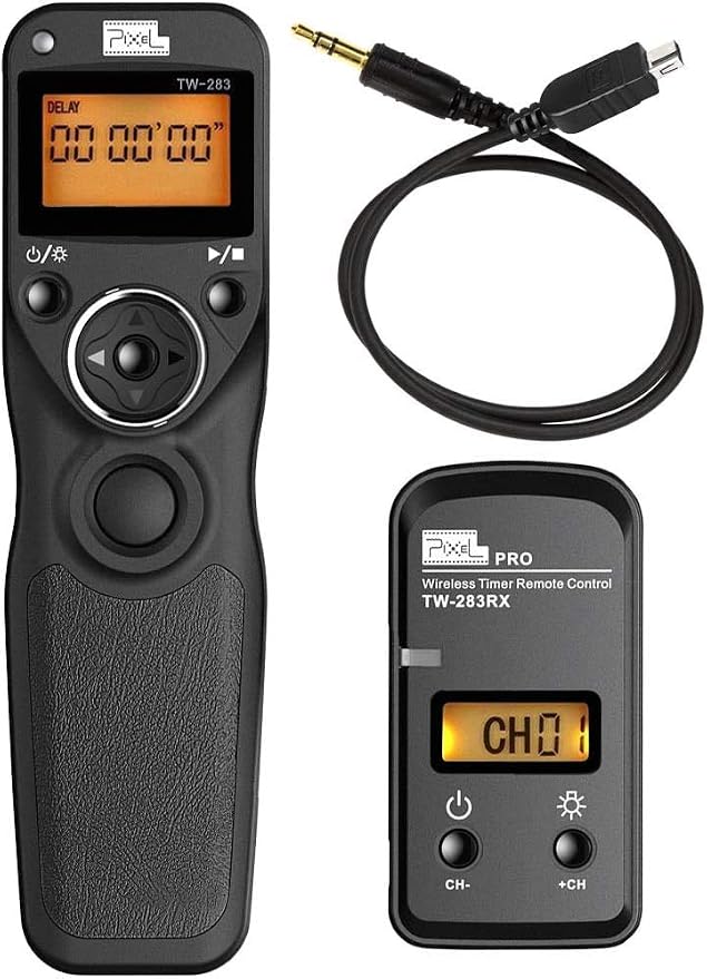 Pixel Timer Shutter Release Remote Control TW283-DC2 Remote Release by Pixel