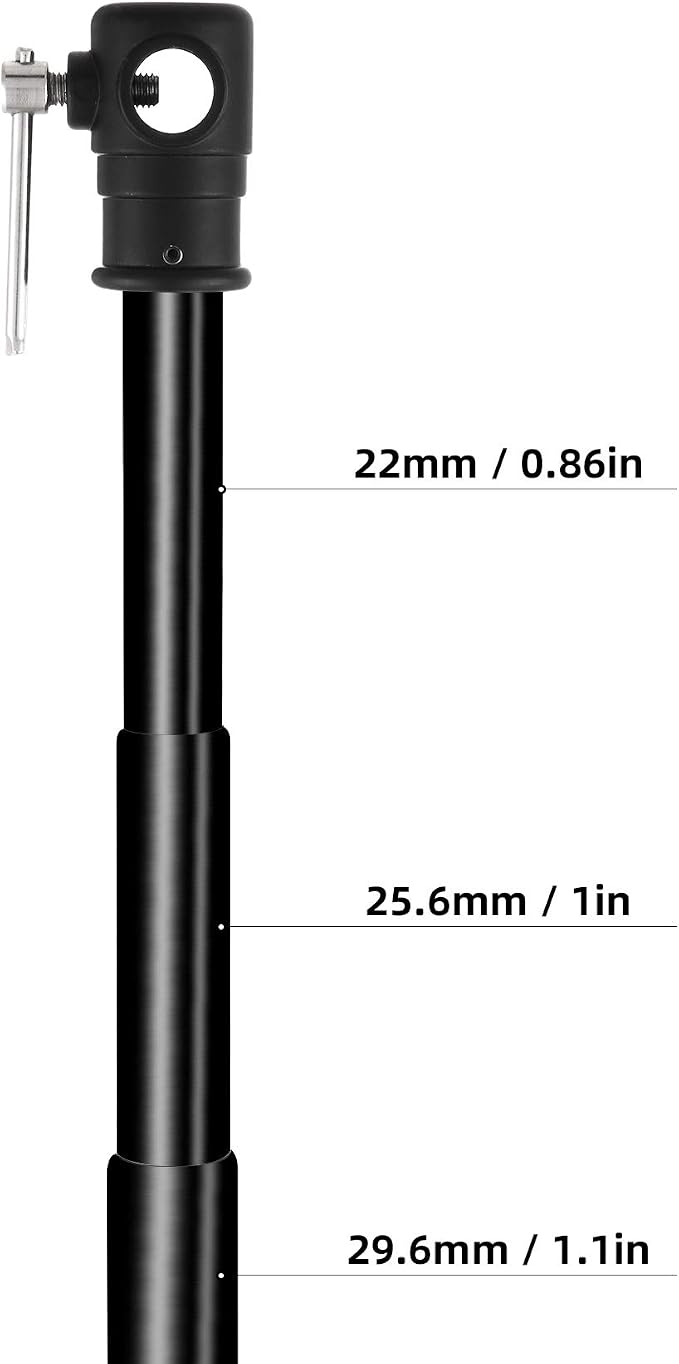 Pro Telescopic Background Support Cross Arm Crossbar, Heavy Duty Adjustable - Image 3