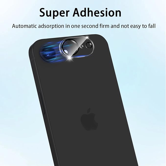 Camera Lens Protector for iPhone 17e / iPhone 16e, Anti Scratch, Bubble Free - Image 5
