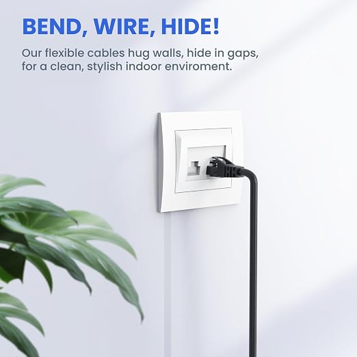 Cat 6 Ethernet Cable 200 ft, 10Gbps High Speed Ethernet Cable, Outdoor&Indoor - Image 7