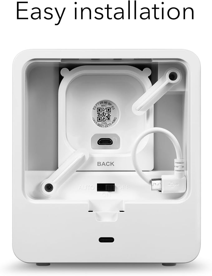 Wasserstein Alarm Clock Case for Blink Mini - Image 6