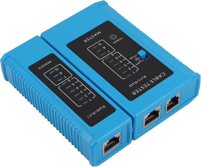 LAN Cable Tester RJ45 RJ11 RJ12 Network Ethernet Tester by Dorhea