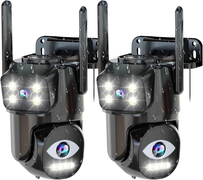 Security Cameras Outdoor Wifi, 5G/2.4G Cameras by LETSCEE