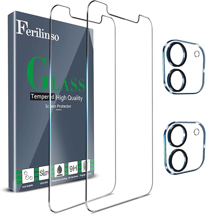Ferilinso 2 Pack Screen Protector by Ferilinso