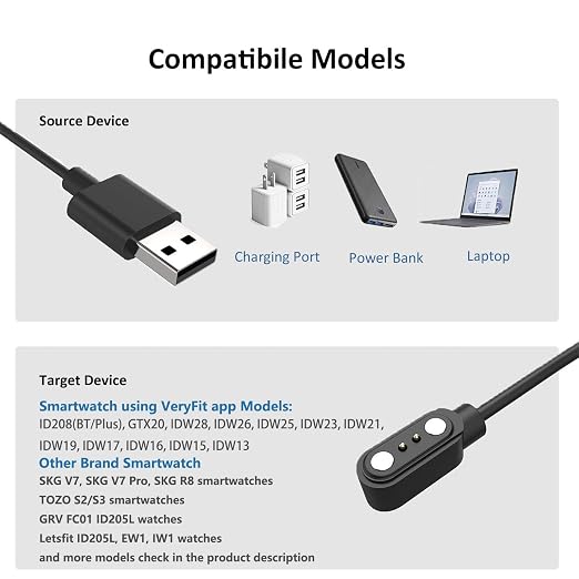 VeryFit Smartwatch Charger, Fit - Image 4