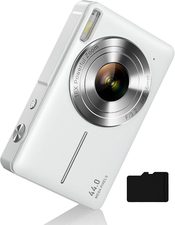 Camkory Digital Camera for Kids，Teens and Starters, FHD 1080P Point and Shoot by CAMKORY