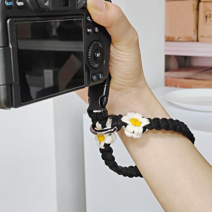 VICHUNHO Camera Wrist Strap, Secure & Adjustable DSLR Camera Hand Strap - Image 2