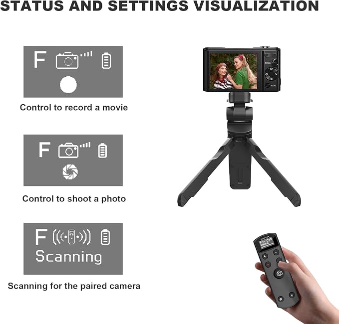 for FUIIFILM Camera Wireless Remote Control, Rechargeable Shutter Release - Image 7