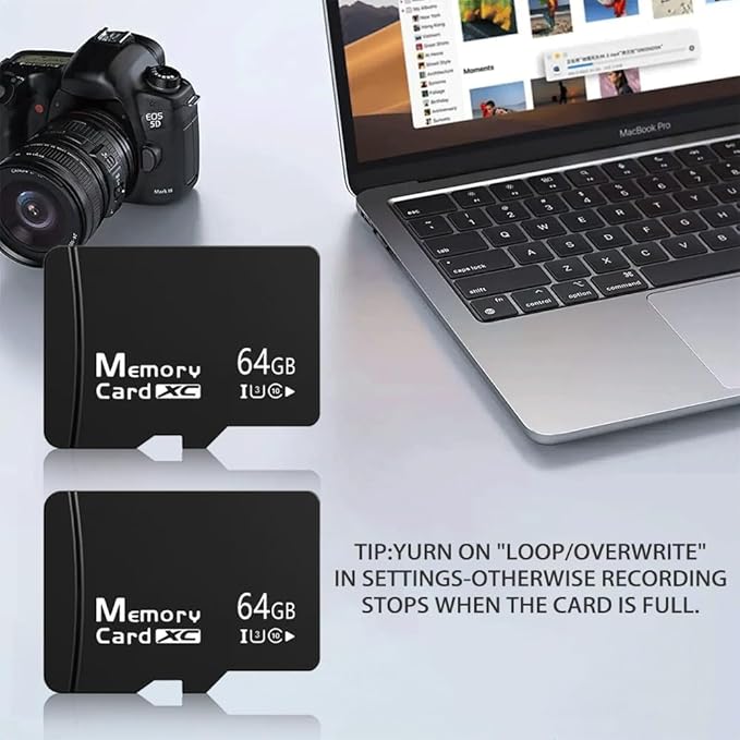 64GB Micro SD Card 2-Pack, High Endurance A1 U3 V30 4K Video Recording - Image 7