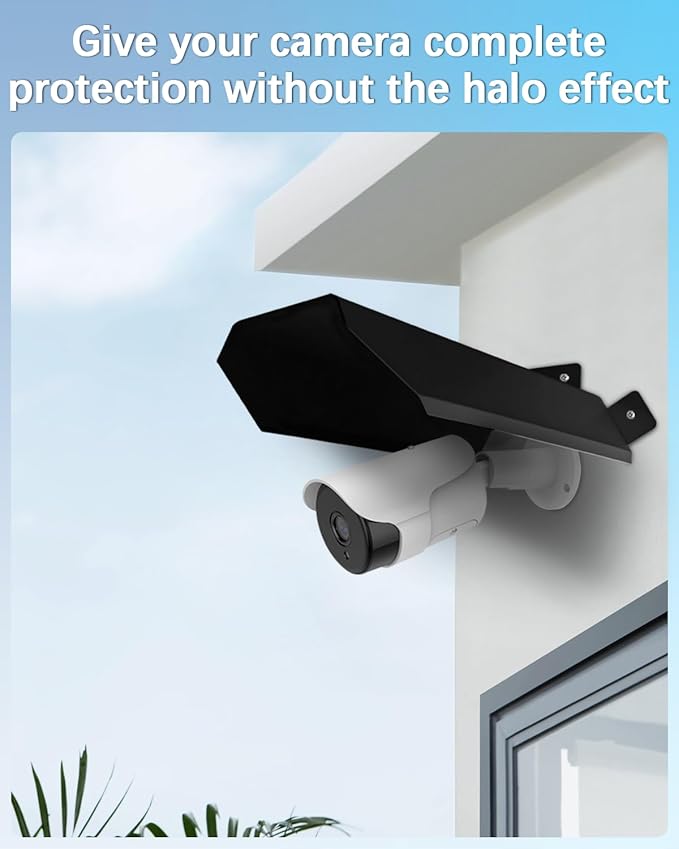 Universal Security Camera Sun Rain Cover Shield, Waterproof Protective Roof - Image 5