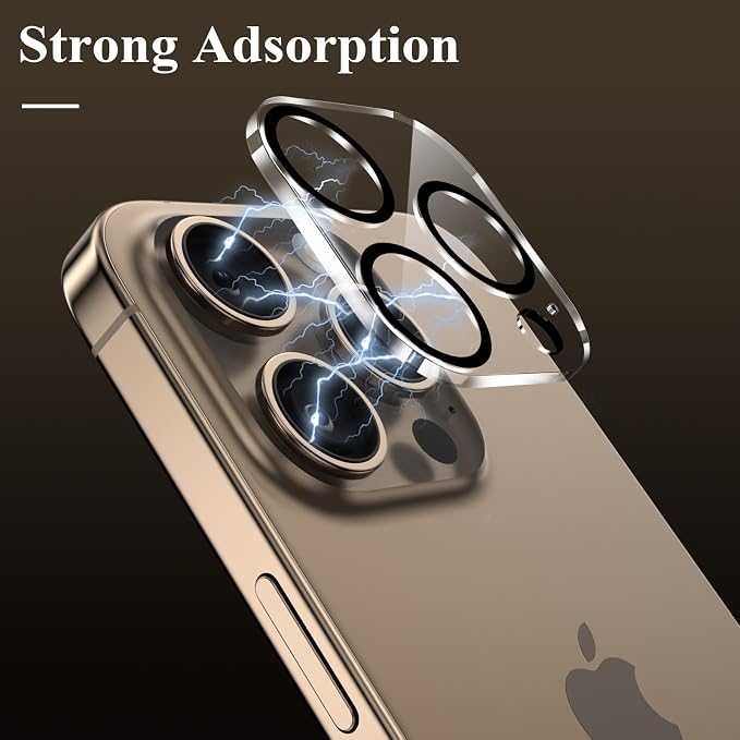 YWXTW [5 Pack Designed for iPhone 16 Pro Max Camera Lens Protector, for iPhone - Image 4