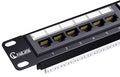 NewYork Cables 24 Port Cat6 Patch Panel, 10Gb Ethernet, 1U 19-Inch Rack or Wall by NewYorkCables
