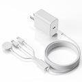Upgraded Apple Watch Charger, 3 in 1 Magnetic iWatch Charger to USB C Cable 3ft by Gyusity