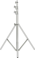 NEEWER 118"/3m Stainless Steel Light Stand, Spring Cushioned Heavy Duty by Neewer