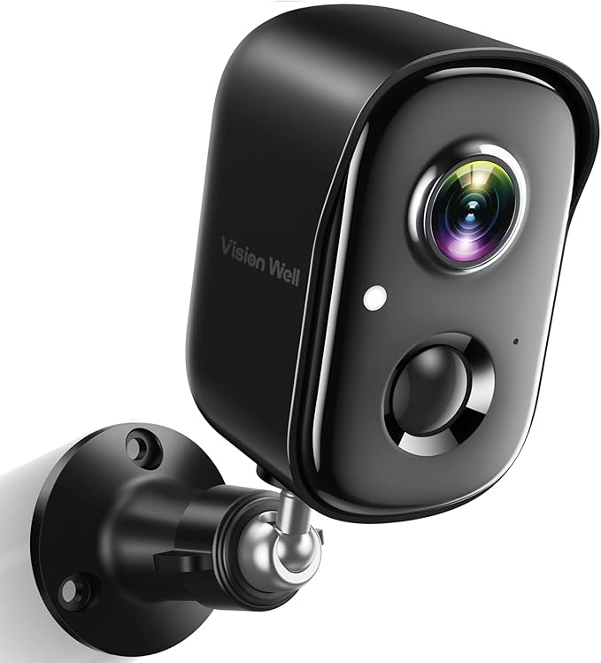 Security Cameras Wireless Outdoor, 2K Battery Powered AI Motion Detection by Unknown