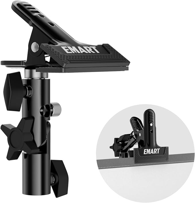 EMART Photography Reflector Holder, Photo Video Studio 5/8" Heavy Duty Metal by EMART