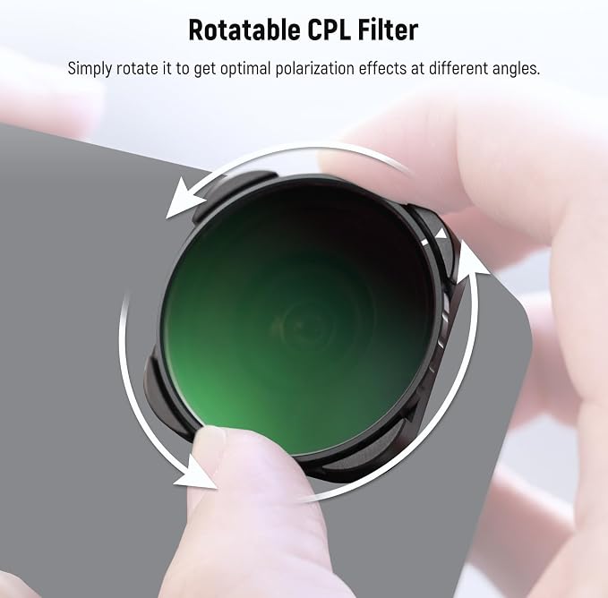 NEEWER Rotating CPL Filter for Hero 13 - Image 3